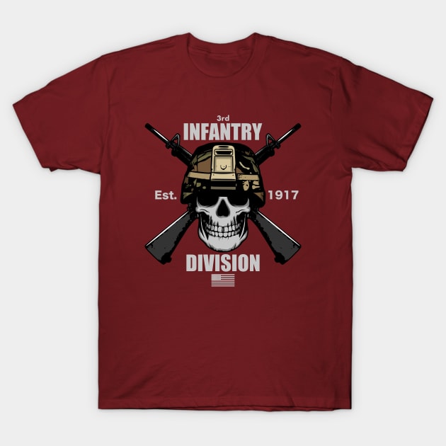 3rd Infantry Division T-Shirt by TCP